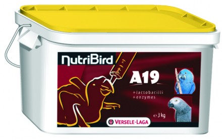 Nutribird A19 Versele Laga 3 Kg. Papilla Alta Energia